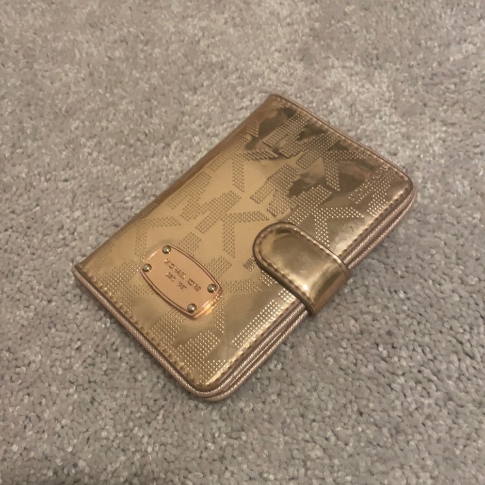 Rose Gold Michael Korea Wallet